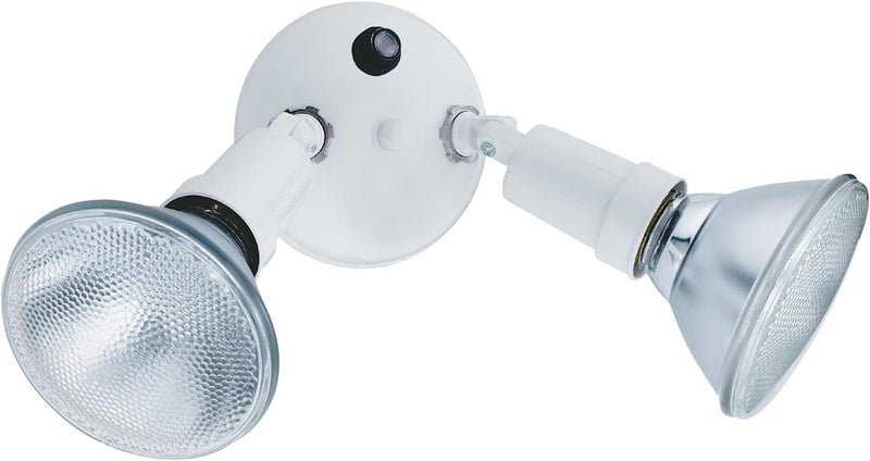 Lithonia Lighting OFTH 300PR 120 P WH M12 2-Light Dusk-to-Dawn Security Flood Light Fixture, White - Image 5